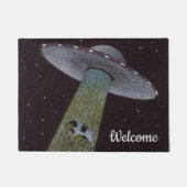 Alien Abduction Deurmat (Voorkant)