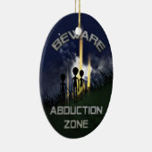Alien Abduction door Hanger Keramisch Ornament (Rechts)