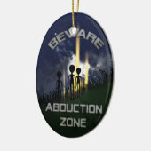Alien Abduction door Hanger Keramisch Ornament (Links)