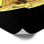 Alien Abduction Egyptian Pyramids Ancient UFO Poster (Hoek)