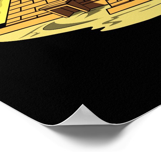 Alien Abduction Egyptian Pyramids Ancient UFO Poster (Hoek)