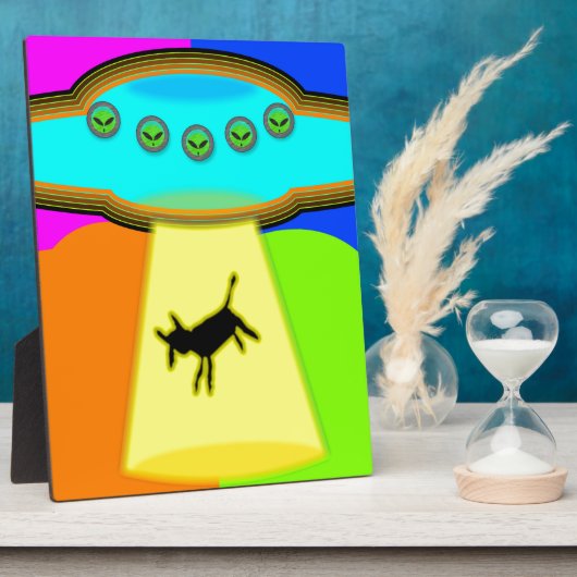 Alien Abduction Fotoplaat (Zijkant)