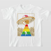Alien Abduction Gay Pride Gaylien Lgbt T-shirt (Laagn)