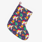 Alien Abduction Grote Kerstsok (Voorkant (Hangend))