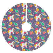 Alien Abduction Kerstboom Rok (Voorkant)