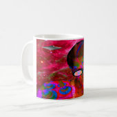 Alien Abduction Koffiemok (Voorkant links)