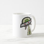Alien Abduction Koffiemok (Voorkant rechts)