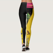 Alien Abduction-Leggings Leggings (Achterkant)