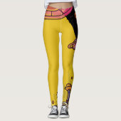 Alien Abduction-Leggings Leggings (Voorkant)