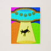 Alien Abduction Legpuzzel (Verticaal)