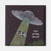 Alien Abduction Magneet (Voorkant)