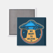 Alien Abduction Magneet (Voorkant / Achterkant)