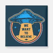 Alien Abduction Magneet (Voorkant)