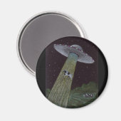 Alien Abduction Magneet (Voorkant / Achterkant)