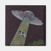 Alien Abduction Magneet (Voorkant)