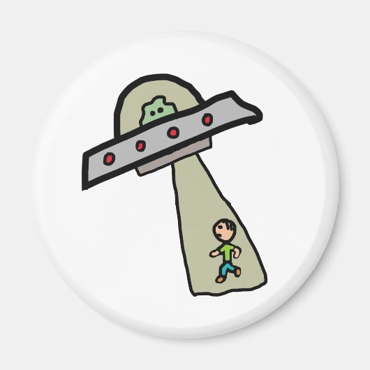 Alien Abduction Magneet (Voorkant)