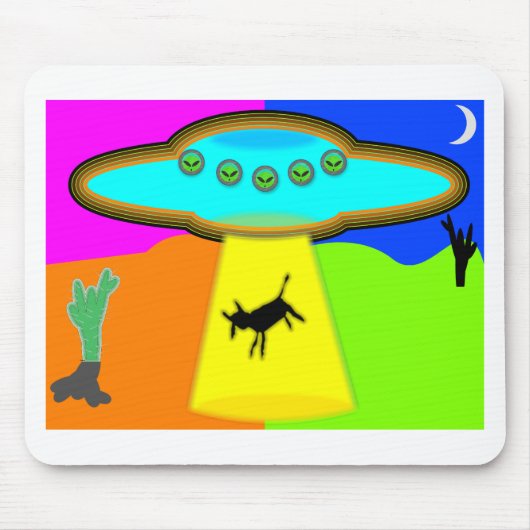 Alien Abduction Muismat (Voorkant)