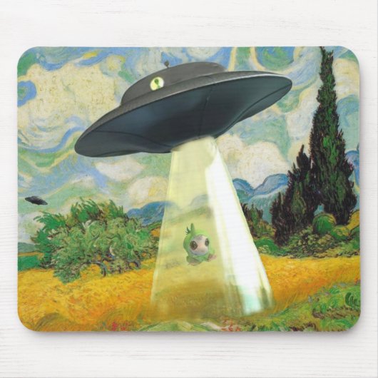 Alien Abduction Muismat (Voorkant)
