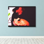 Alien Abduction Nachtmerrie 2 Canvas Afdruk (Insitu (Houten vloer))