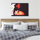 Alien Abduction Nachtmerrie 2 Canvas Afdruk (Insitu (Slaapkamer))