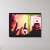 Alien Abduction Nachtmerrie 3 Canvas Afdruk (Voorkant)