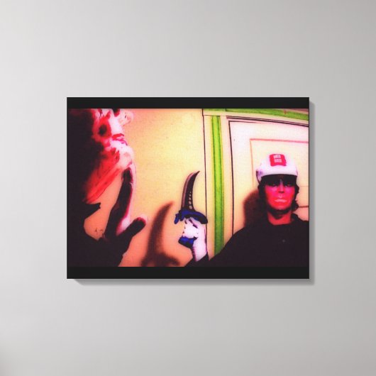 Alien Abduction Nachtmerrie 3 Canvas Afdruk (Voorkant)