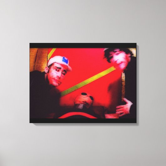 Alien Abduction Nachtmerrie Canvas Afdruk (Voorkant)