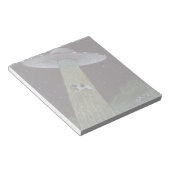 Alien Abduction Notitieblok (Schuin)