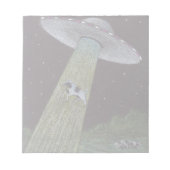 Alien Abduction Notitieblok (Voorkant)