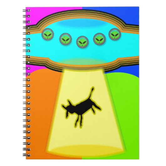 Alien Abduction Notitieboek (Voorkant)