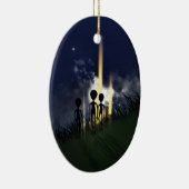 Alien Abduction Ornament (dubbelzijdig) (Rechts)