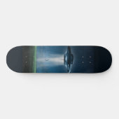 Alien Abduction Persoonlijk Skateboard (Horizontaal)