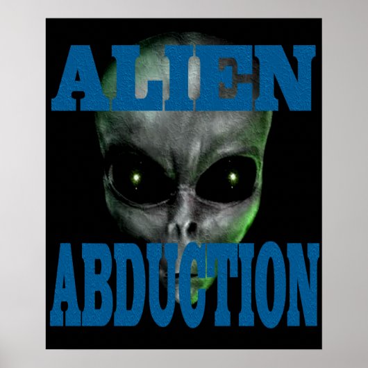 Alien Abduction Poster (Voorkant)