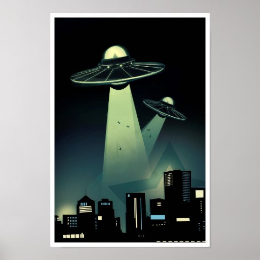Alien Abduction Poster (Voorkant)