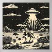 Alien Abduction Poster (Voorkant)