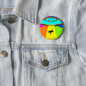 Alien Abduction Ronde Button 5,7 Cm (In situ)