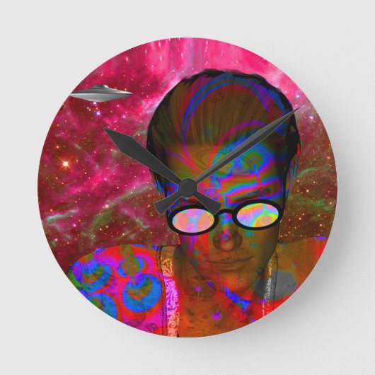 Alien Abduction Ronde Klok (Voorkant)