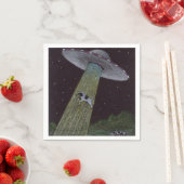 Alien Abduction Servetten (Insitu)