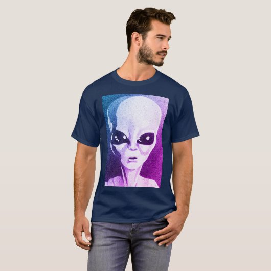 Alien Abduction Shirt (Voorkant volledig)
