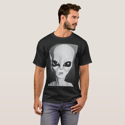 Alien Abduction Shirt (Voorkant volledig)