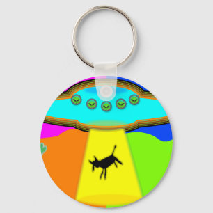 Alien Abduction Sleutelhanger