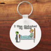 Alien Abduction Sleutelhanger (Voorkant)