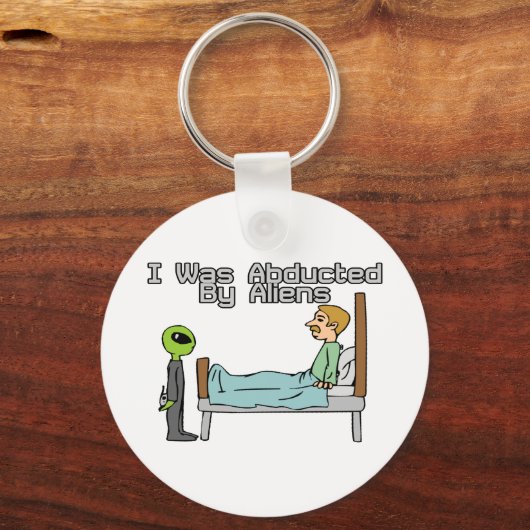 Alien Abduction Sleutelhanger (Voorkant)