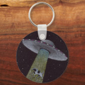 Alien Abduction Sleutelhanger (Voorkant)