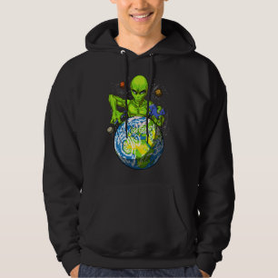 Alien Abduction Space Planet UFO-complot Hoodie