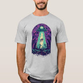 Alien Abduction Space T-shirt (Voorkant)