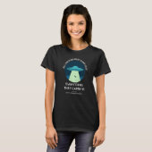 Alien Abduction State Park Notice Ufo T-shirt (Voorkant volledig)