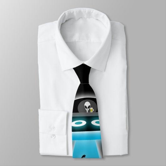 Alien Abduction Stropdas (Gebonden)