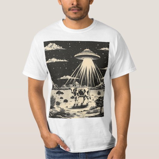 Alien Abduction T-shirt (Voorkant)