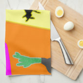 Alien Abduction Theedoek (Quarter Fold)